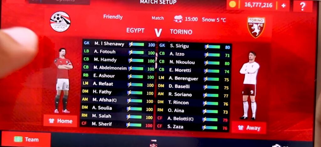 دريم ليج مود منتخب مصر 3